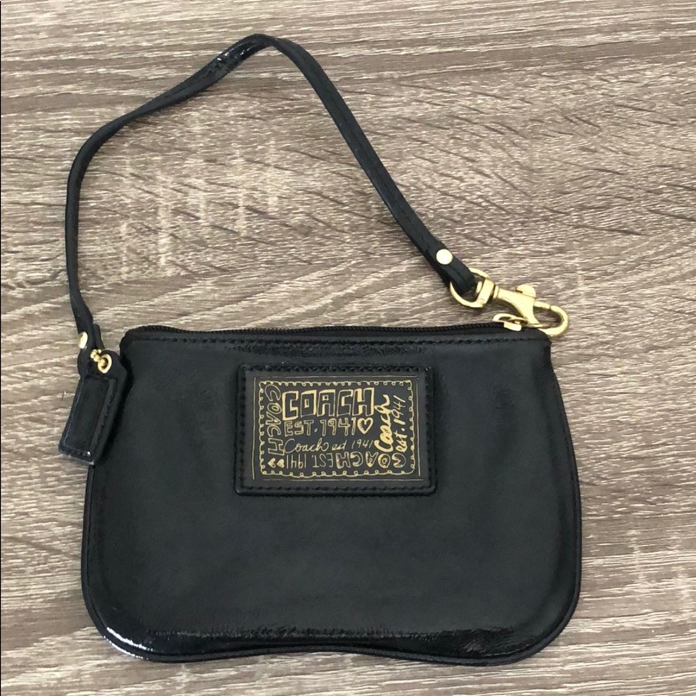 Coach small wristlet or coin purse